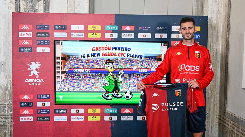 Gaston Pereiro al Genoa (Foto: Genoa)