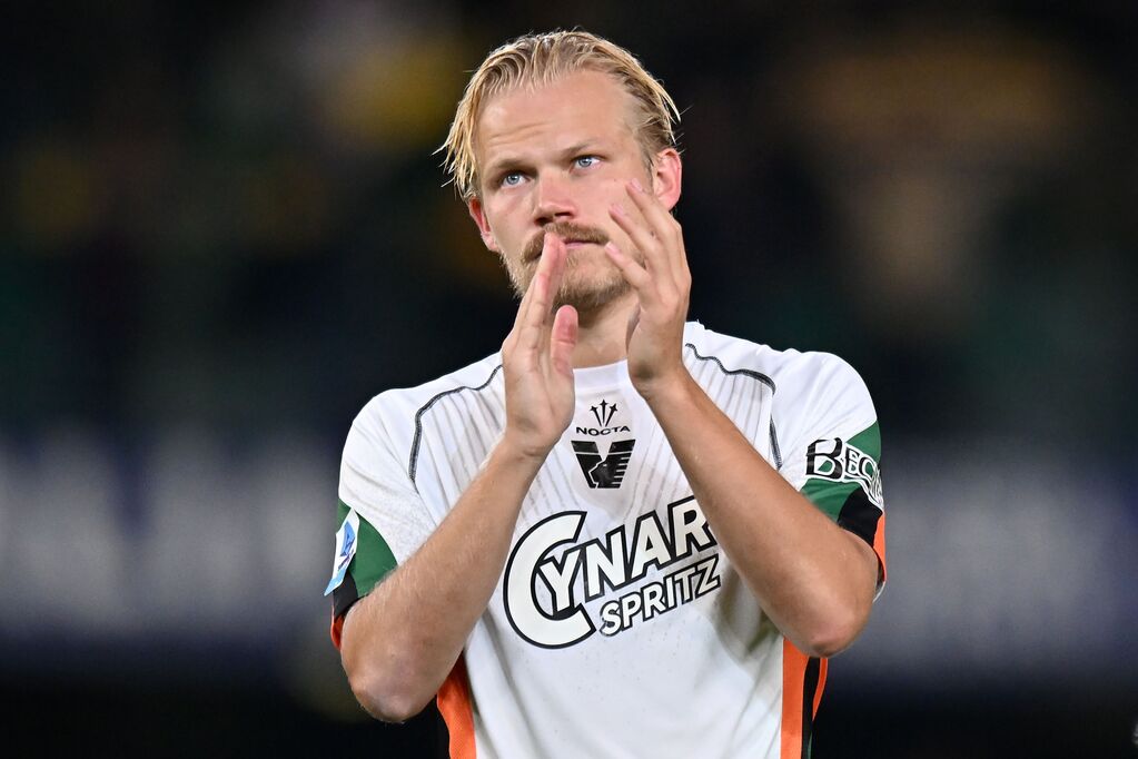 Pohjanpalo rigorista Venezia (Getty Images)