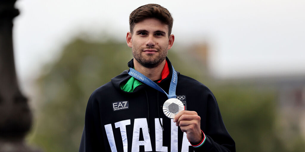Copertina: Olimpiadi 2024, arriva la prima medaglia per l'Italia: è argento per Ganna