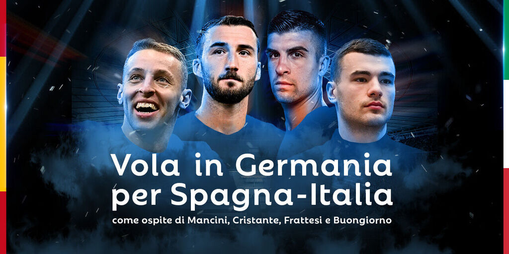 Copertina: Vola all'Europeo insieme a Mancini, Cristante, Buongiorno e Frattesi!