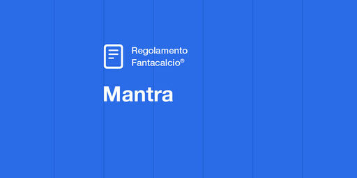 Copertina: Regolamento Fantacalcio Sistema Mantra