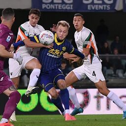 Copertina: Un autogol di Joronen condanna il Venezia: 2-1 Verona nel derby