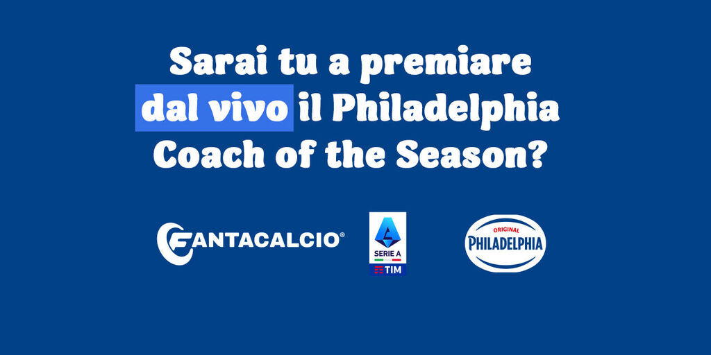 Copertina: Sarai tu a premiare dal vivo il Philadelphia Coach of the Season? Ecco come