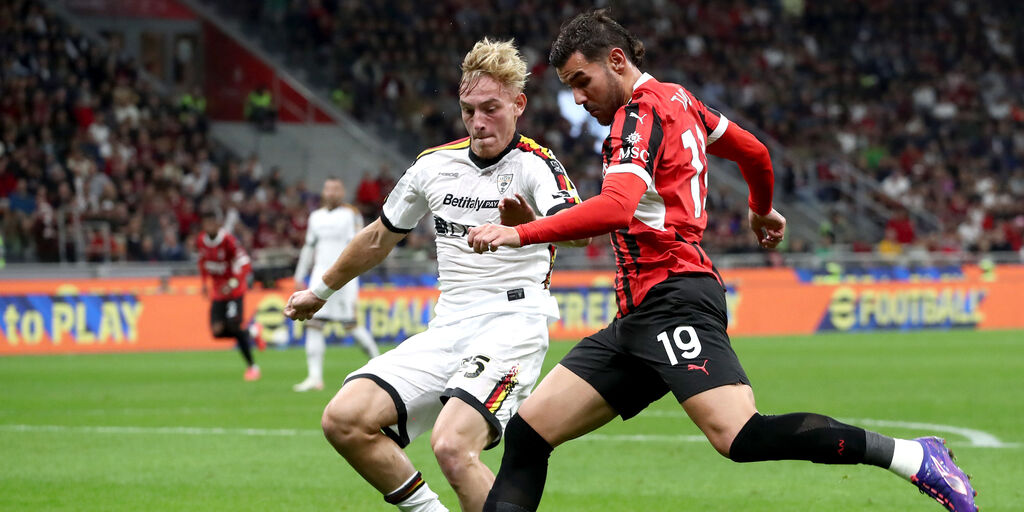 Copertina: Milan: 5 minuti di fuoco per battere il Lecce 3-0, raggiunto il Torino in vetta