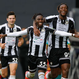 Copertina: L'Udinese si affida a Zemura: punizione magistrale per il successo contro il Lecce